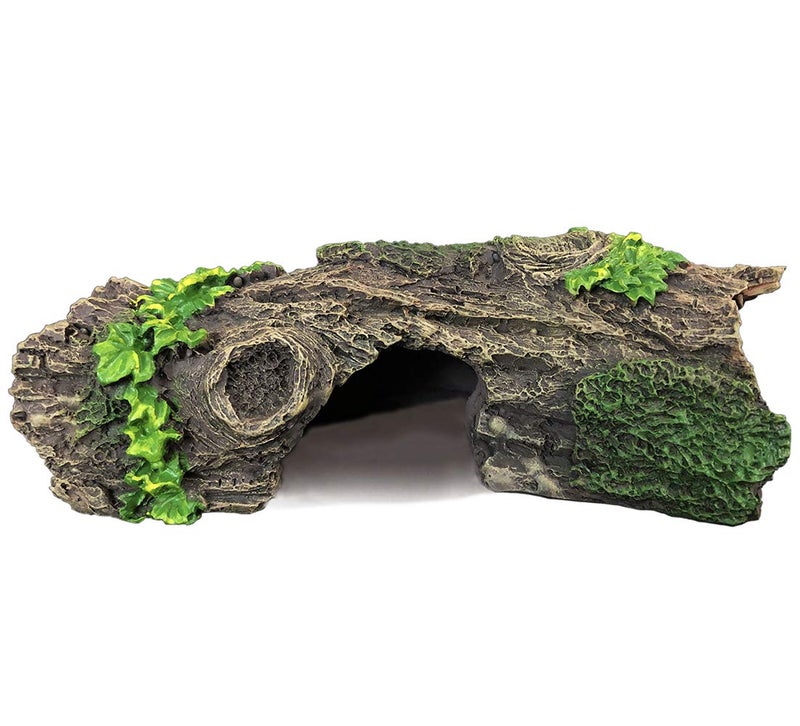 SLOCME Aquarium Wood Ornament Fish Tank Trunk Decoration - Driftwood Decor with Cave for Fish and Shrimp to Swim Through Or Hide Out - Image 1